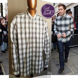 JOSEPH ABBOUD "Modern Fit" Plaid Dress Shirt NEW WITH TAG!